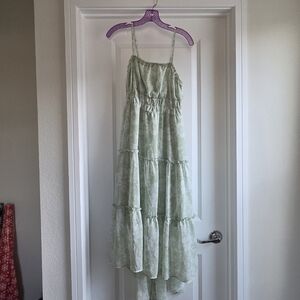No Boundaries Mint Green Maxi Dress